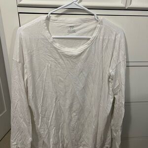Aerie Women's White Long Sleeve Shirt